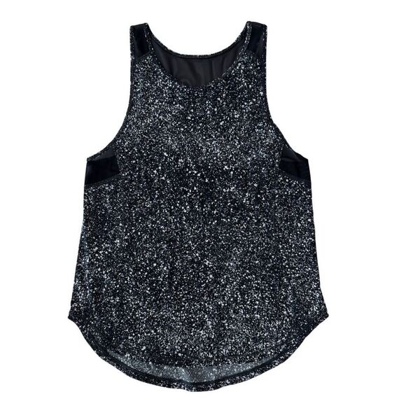 Lululemon Sculpt Tank Splatter White Black - Picture 7 of 14
